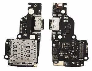 Flex Xiaomi Redmi Note 13 4G koos charging connector ja microphone, SIM card contact original (service pack)