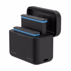 TELESIN 2-slot laadija + card storage jaoks Insta360 X4