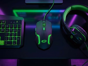 Esperanza MX205 Fighter mouse Gaming Right-hand USB Type-A Optical 2400 DPI