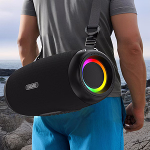 Dudao Y21Pro Juhtmevaba Kõlar with RGB Backlight Bluetooth 5.3 - must
