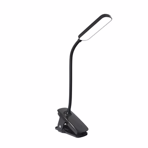 Мини-лампа для чтения Wozinsky VT-01 LED с зажимом и кабелем USB-C 80 см, чёрная