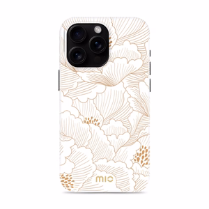MIO White Roses Magsafe Ümbris iPhone 16 Pro Max