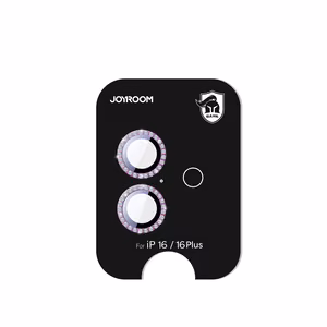 Joyroom JR-MSJ0275 protective glass jaoks iPhone 16/16 Plus lenses - roosa