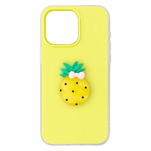 Fruit 2in1 ümbris iPhone 17 6,3" jaoks kollane