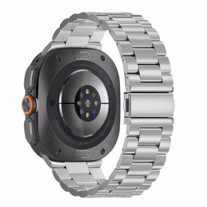 Tech-Protect Stainless Steel Bracelet for Samsung Galaxy Watch Ultra 47mm - Silver
