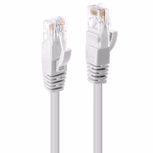 Lindy CAT6 U/UTP võrgukaabel 0.5m valge