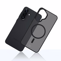 3mk Smoke MagCase for Samsung Galaxy A37 - Gray-Translucent