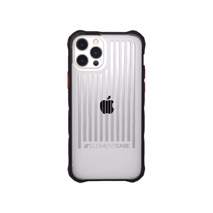 Element Special Ops ümbris seadmele iPhone 13 Pro, Mil-Spec-kukkumiskaitsega, must ja läbipaistev