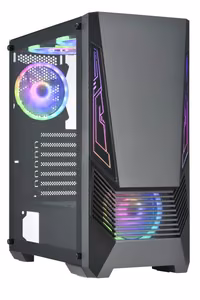 Arvutikorpus Golden Tiger Buffalo M730i ATX Midi Tower must