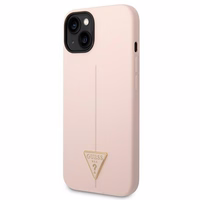 Guess GUHCP14MSLTGP iPhone 14 Plus 6.7" roosa/roosa hardcase Silicone Triangle