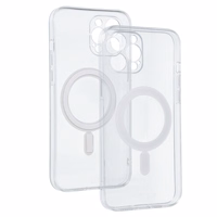 TEL PROTECT MagSilicone Ümbris jaoks Iphone 12 Pro Max Läbipaistev