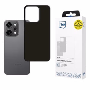3mk Matt Case ümbris Oppo Reno 14 Pro jaoks – must
