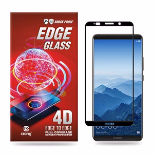 Crong Edge Glass 4D Full Glue karastatud ekraanikaitseklaas seadmele Huawei Mate 10