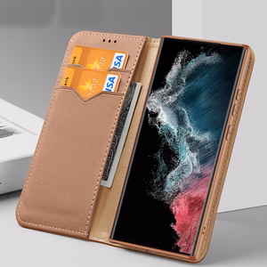 Dux Ducis Hivo чехол Samsung Galaxy S23+ флип-чехол кошелёк подставка RFID блокировка красный