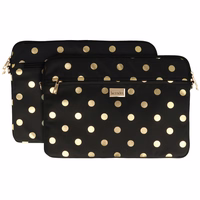 Wonder Sleeve Laptop 13-14 inches kuldne polka-dot