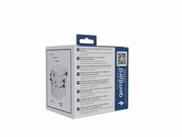 Gembird TPA-1A2C20-01-W Universal travel power adapter, 20 W, valge