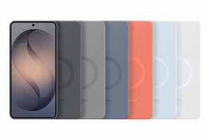 Samsung Силиконовый Магнитный Чехол для Samsung Galaxy S26 Ultra, совместим с MagSafe - фиолетовый