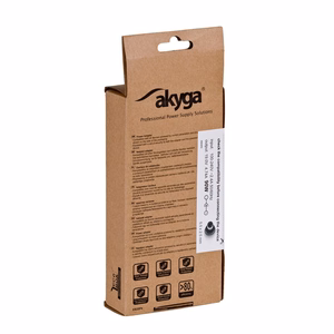 Laadija sülearvutile Akyga AK-ND-10 (19V / 4.74A 90W 5.5 x 2.5mm) ASUS / TOSHIBA / LENOVO 1.2m