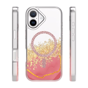 Epoxy Mag ümbris iPhone 17 6,3'' roosa