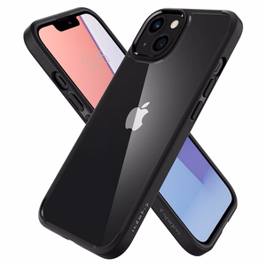 Spigen Ultra Hybrid iPhone 13 ümbris - matt must