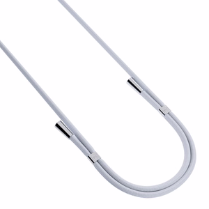 3mk EasyClip telefoni kaelapael, hall (hõbedased detailid)