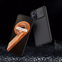 Nillkin CamShield PC Ümbris jaoks Realme 9i must