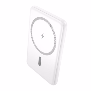 Powerbank compatible with MagSafe Hoco 5000 mAh QC PD 2A 20W ultra-thin J140A valge