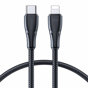 Joyroom Surpass Series A11 Lightning /USB-C 20W 0.25 m кабель - чёрный