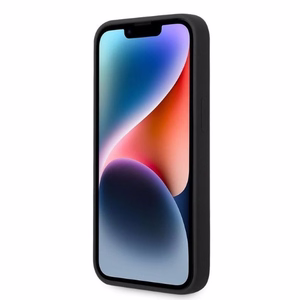 Karl Lagerfeld Silicone Ikonik ümbris jaoks iPhone 14 Plus - must
