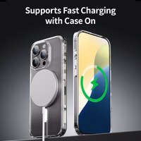 Rock Crystal Series Magnetic Ümbris jaoks Iphone 16 Plus läbipaistev