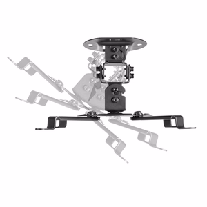 Maclean MC-200 B projektori laekinnitus, 54–320 mm, kuni 13,5 kg, 360° pööratav