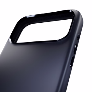 Чехол Puro Icon Mag Pro Liquid Silicone для iPhone 17 Pro, совместимый с MagSafe, с защитой камеры и алюминиевыми кнопками - тёмно-синий