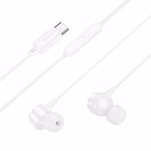 Headphones Borofone BM94 USB-C valge