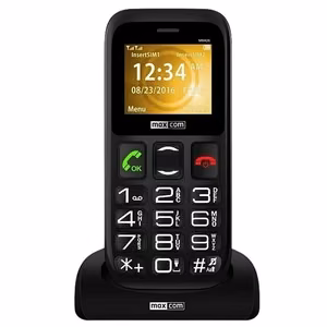 Maxcom MM 426SE GSM mobiiltelefon, must