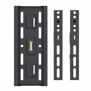 Maclean MC-189 – TV-seinakinnitus, 13–43-tolline, VESA 200×200, kuni 45 kg, must, kallutus +2° to -10°