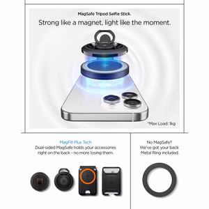 SPIGEN S581W MAGSAFE BLUETOOTH SELFIE KEPP-STATIIV must