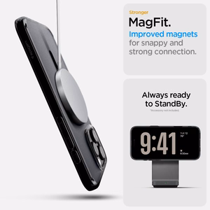 Spigen Ultra Hybrid "T" MagSafe Ümbris jaoks iPhone 16 Pro Max - must