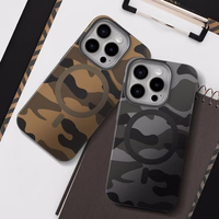Ümbris jaoks Samsung S25 PLUS Forcell F-Protect Levels Dual Layer 4D technology compatible with Magsafe Military Drop-Test desert camo