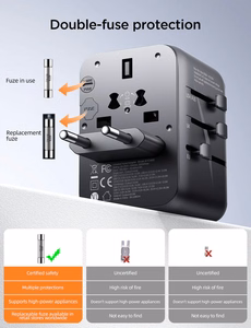 Universal Travel Laadija Joyroom JR-TCW01 15W 3xUSB-A/USB-C must