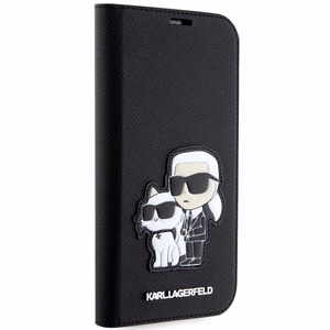 Karl Lagerfeld KLBKP14LSANKCPK iPhone 14 Pro 6.1" bookcase must/must Saffiano Karl & Choupette