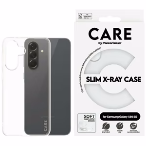 CARE by PanzerGlass Fashion X-Ray Ümbris jaoks Samsung Galaxy A56 5G - Läbipaistev