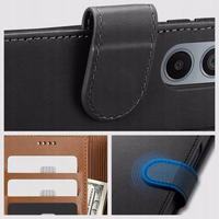 Tech-Protect Wallet Ümbris jaoks Motorola EDGE 50 NEO - must