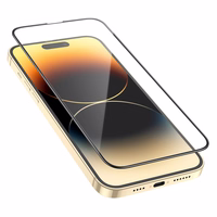 Borofone Karastatud klaas BF8 Diamond Armor Full Screen 5D Large Arc jaoks Iphone 14 Pro - 10 pieces