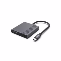 Gembird A-CM-HDMIFDPF-01 USB-C HDMI/DP adapter