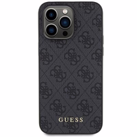 Guess 4G Metal kuldne Logo iPhone 15 Pro Max Ümbris - hall