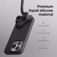 Mag Silicone Ümbris Apple iPhone 14 Pro punane