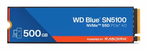 SSD ketas SANDISK Blue SN5100 500GB M.2 PCIe 4.0 NVMe 6600/5600 MB/s