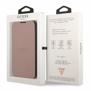 Guess GUBKS22MPSASBPI S22+ S906 roosa/roosa raamat Saffiano triibud