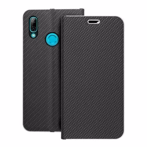 Flip case for Huawei P Smart 2019 Luna Book Carbon black