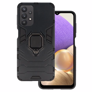 Ring Armor Ümbris jaoks Samsung Galaxy A32 5G Must